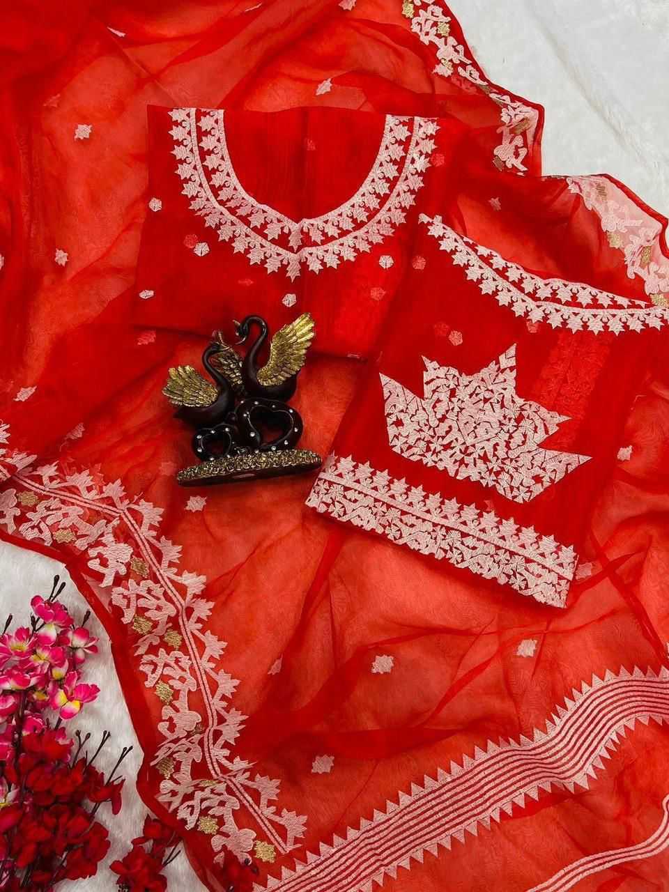 YNF Wholesale Organza Organza Sarees RIN134 0229 | Surat Manufacturer
