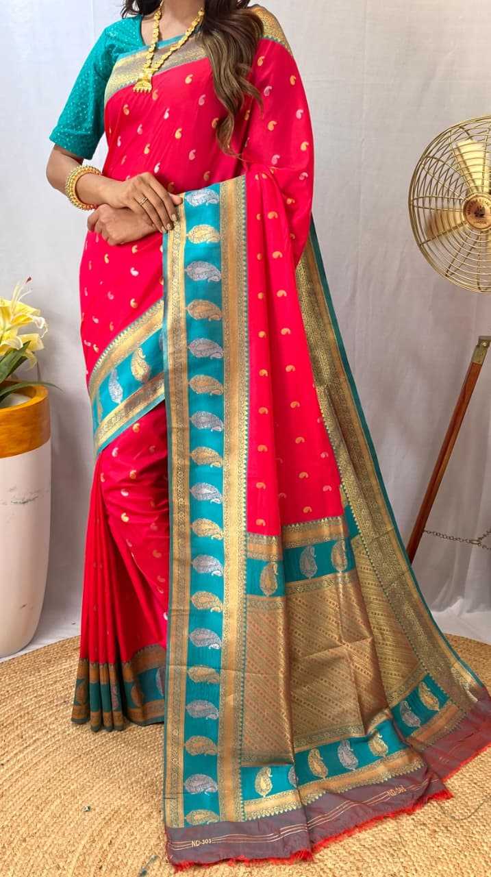YNF Wholesale Paithani Silk Paithani Sarees KESH249 Aadya | Surat Manufacturer