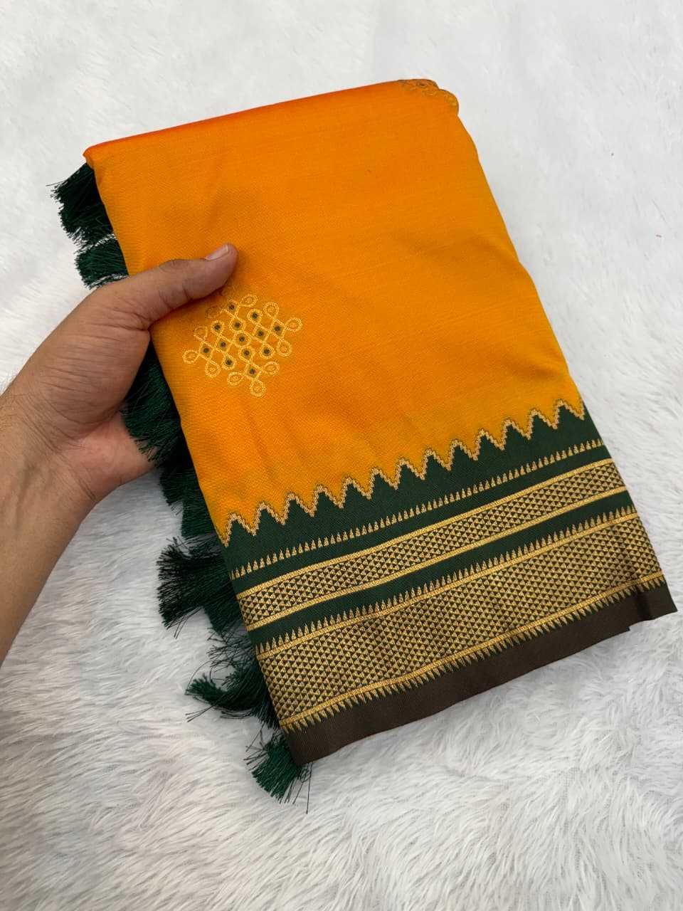 YNF Wholesale Paithani Silk Paithani Sarees KESH679 Kolam | Surat Manufacturer