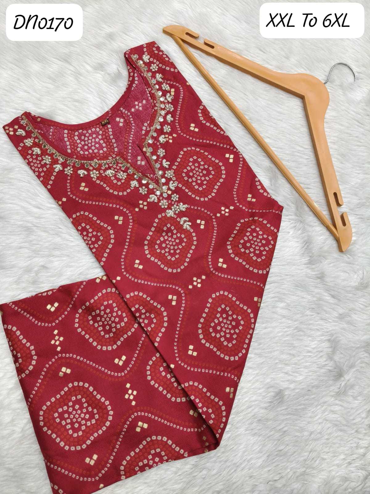 YNF Wholesale Reyon Cotton Embroidered Kurtis KESH720 DN0170 | Surat Manufacturer