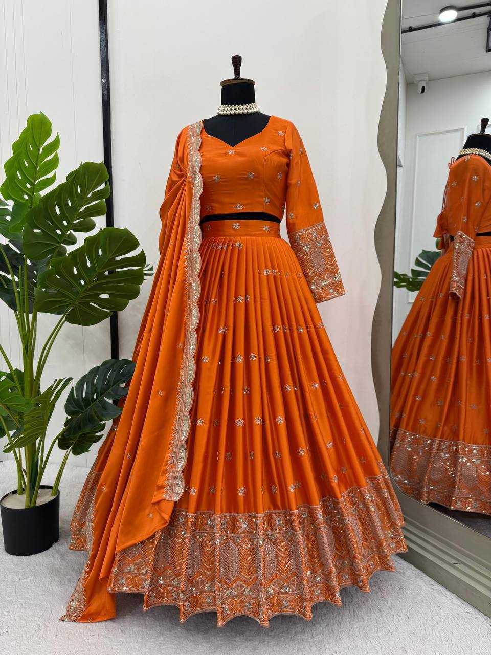 YNF Wholesale Satin Silk Designer Lehenga Choli RIN162 308 | Surat Manufacturer