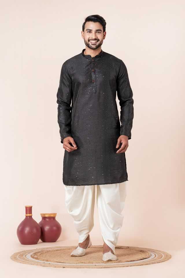 YNF Wholesale Silk Bengali Dhoti Kurta Pyjama KESH170 ZK-01-DT-01 | Surat Manufacturer