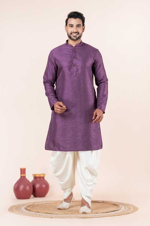 YNF Wholesale Silk Bengali Dhoti Kurta Pyjama KESH170 ZK-02-DT-01 | Surat Manufacturer
