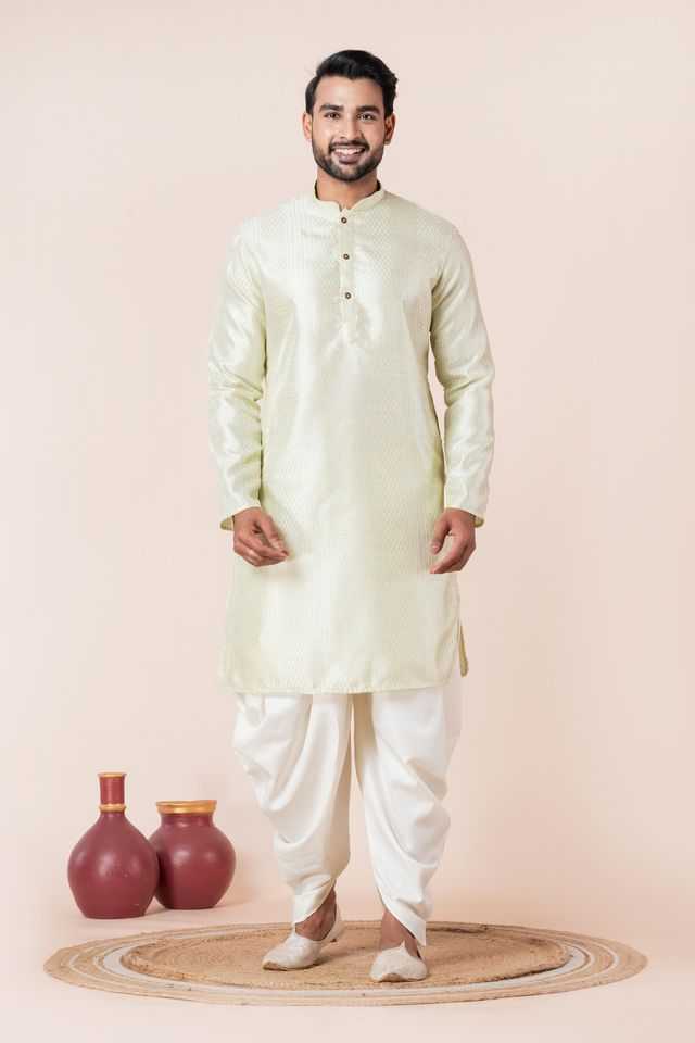 YNF Wholesale Silk Bengali Dhoti Kurta Pyjama KESH170 ZK-03-DT-01 | Surat Manufacturer