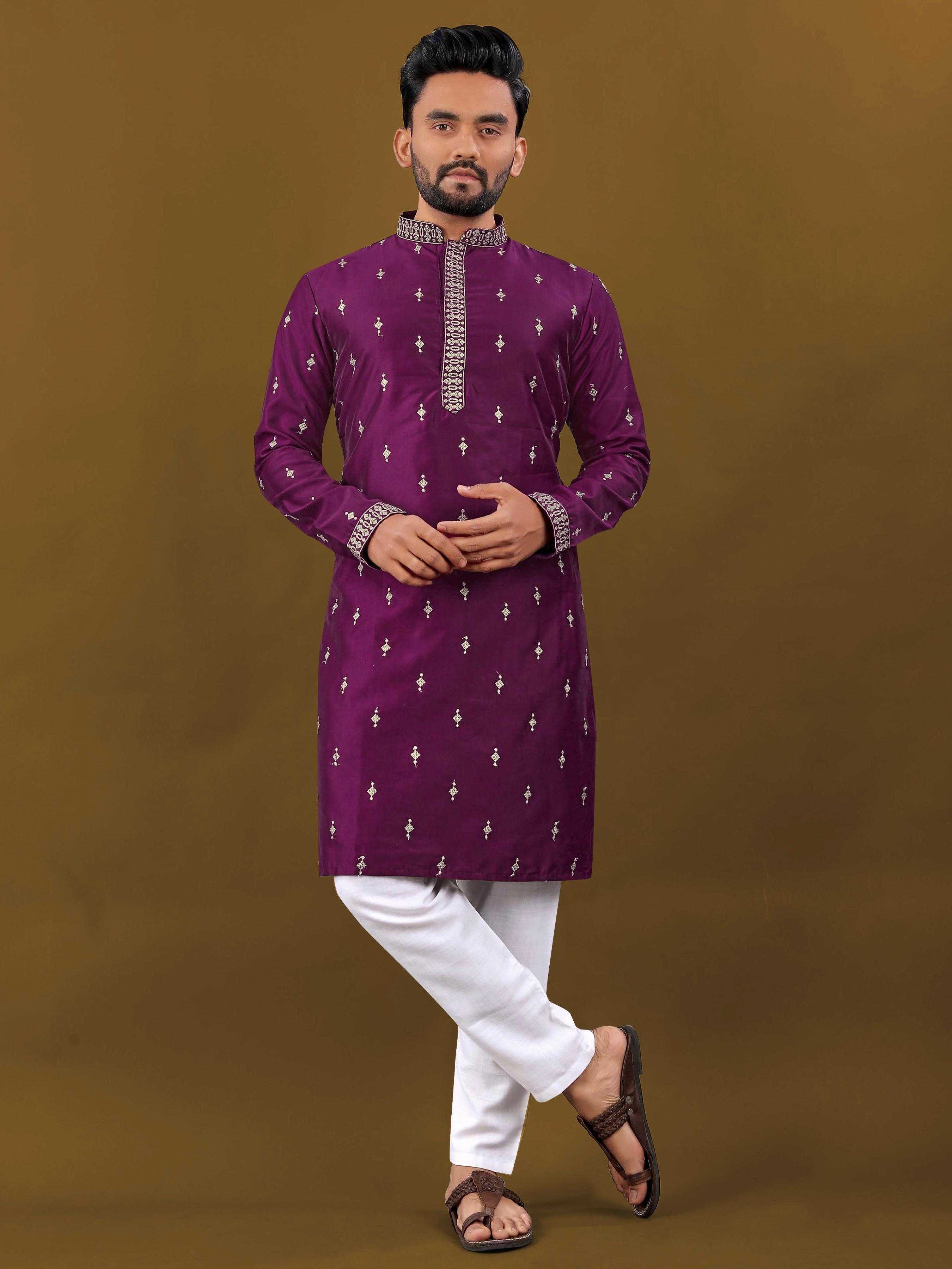 YNF Wholesale Silk Mens Kurtas KESH747 SUVARN | Surat Manufacturer