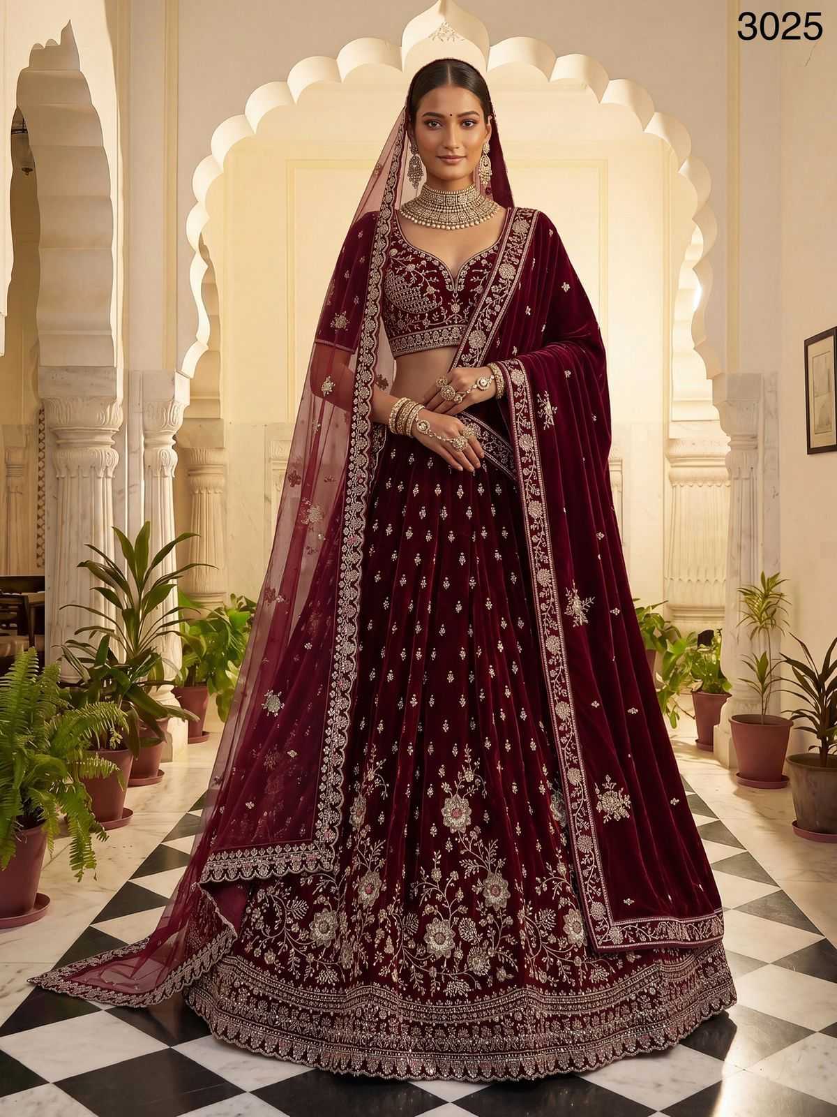 YNF Wholesale Velvet Designer Lehenga KESH481 3025 | Surat Manufacturer