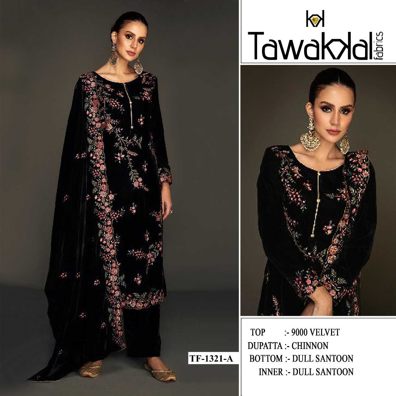 YNF Wholesale Velvet Velvet Suits KESH745 1321 | Surat Manufacturer