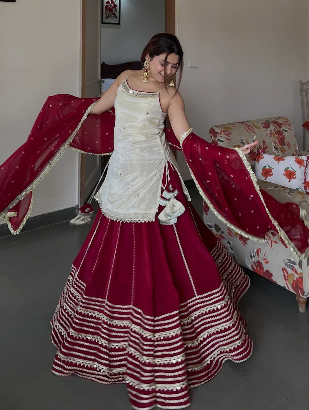 YNF Wholesale Vichitra Silk Silk Lehenga  | Surat Manufacturer