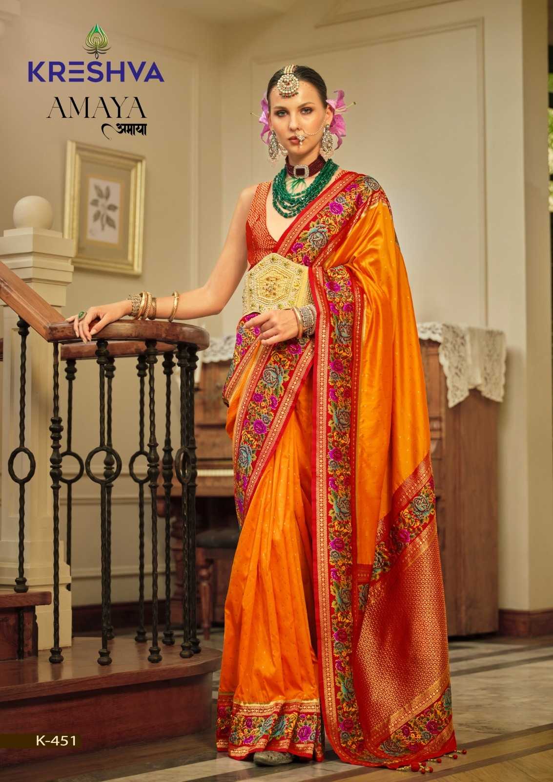 YNF Wholesale Viscose Banarasi Silk Sarees  | Surat Manufacturer