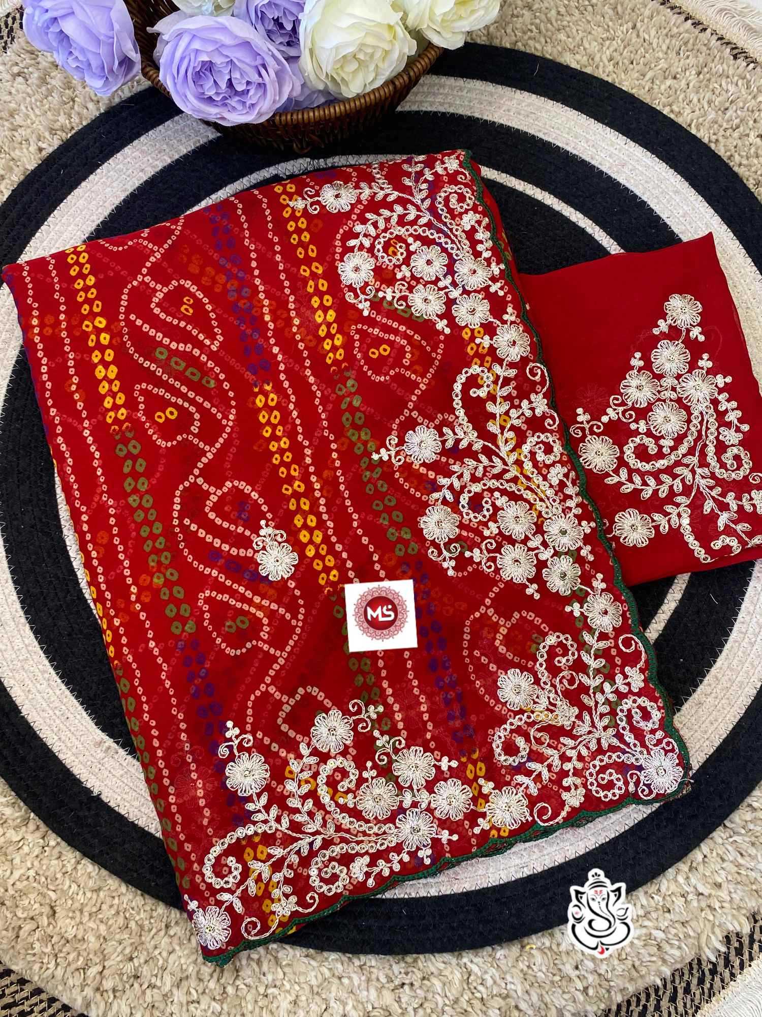 YNF Wholesale Georgette Georgette Sarees  | Surat Manufacturer