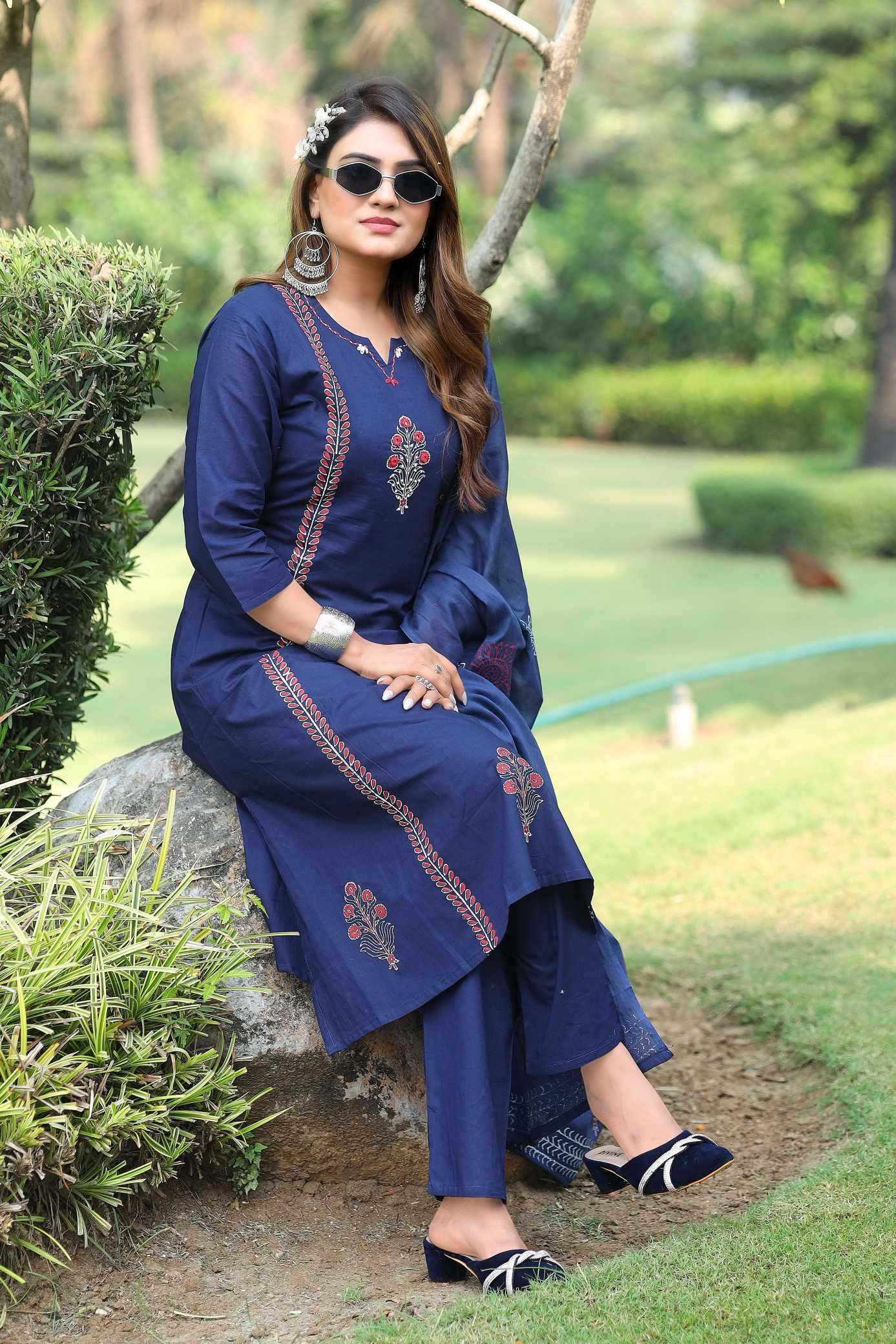 YNF Wholesale Cotton Designer Kurtis  | Surat Manufacturer