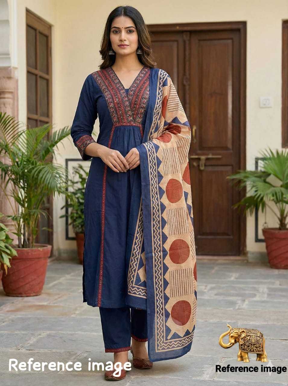YNF Wholesale Cotton Designer Kurtis  | Surat Manufacturer