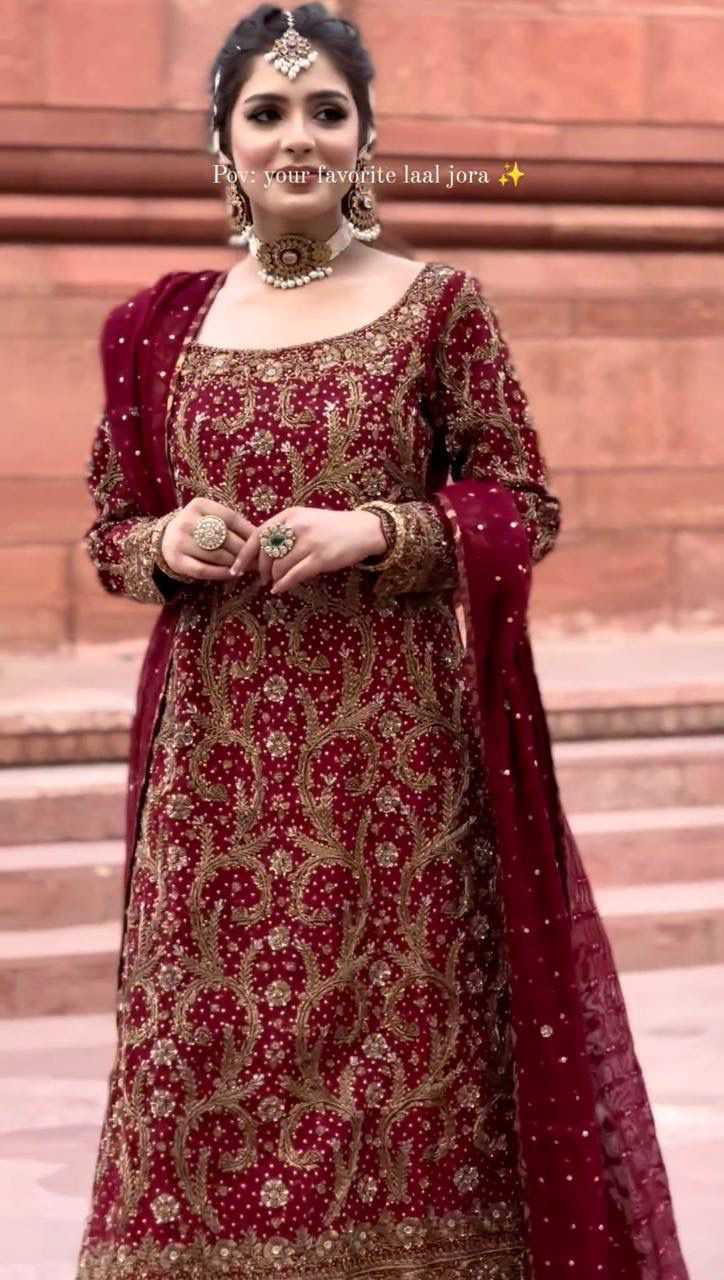 YNF Wholesale Faux Georgette Palazzo Suit  | Surat Manufacturer