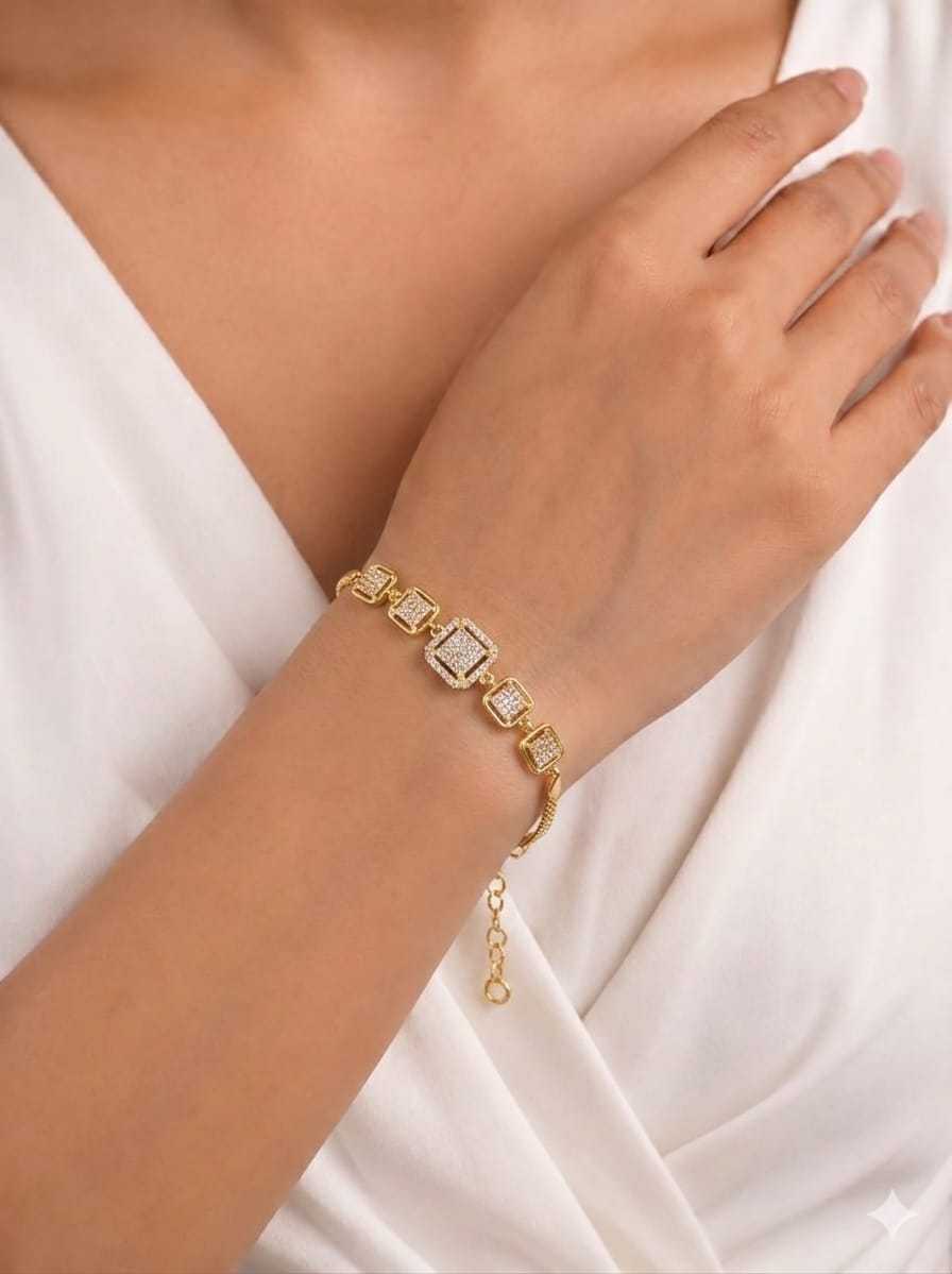 YNF Wholesale Brass Brass Gold Bracelets  | Surat Manufacturer