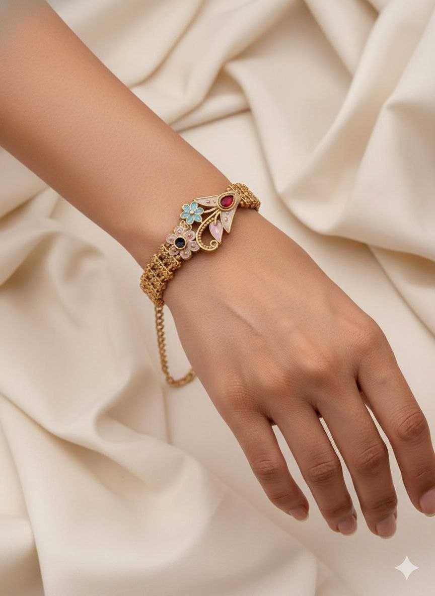 YNF Wholesale Brass Brass Gold Bracelets  | Surat Manufacturer