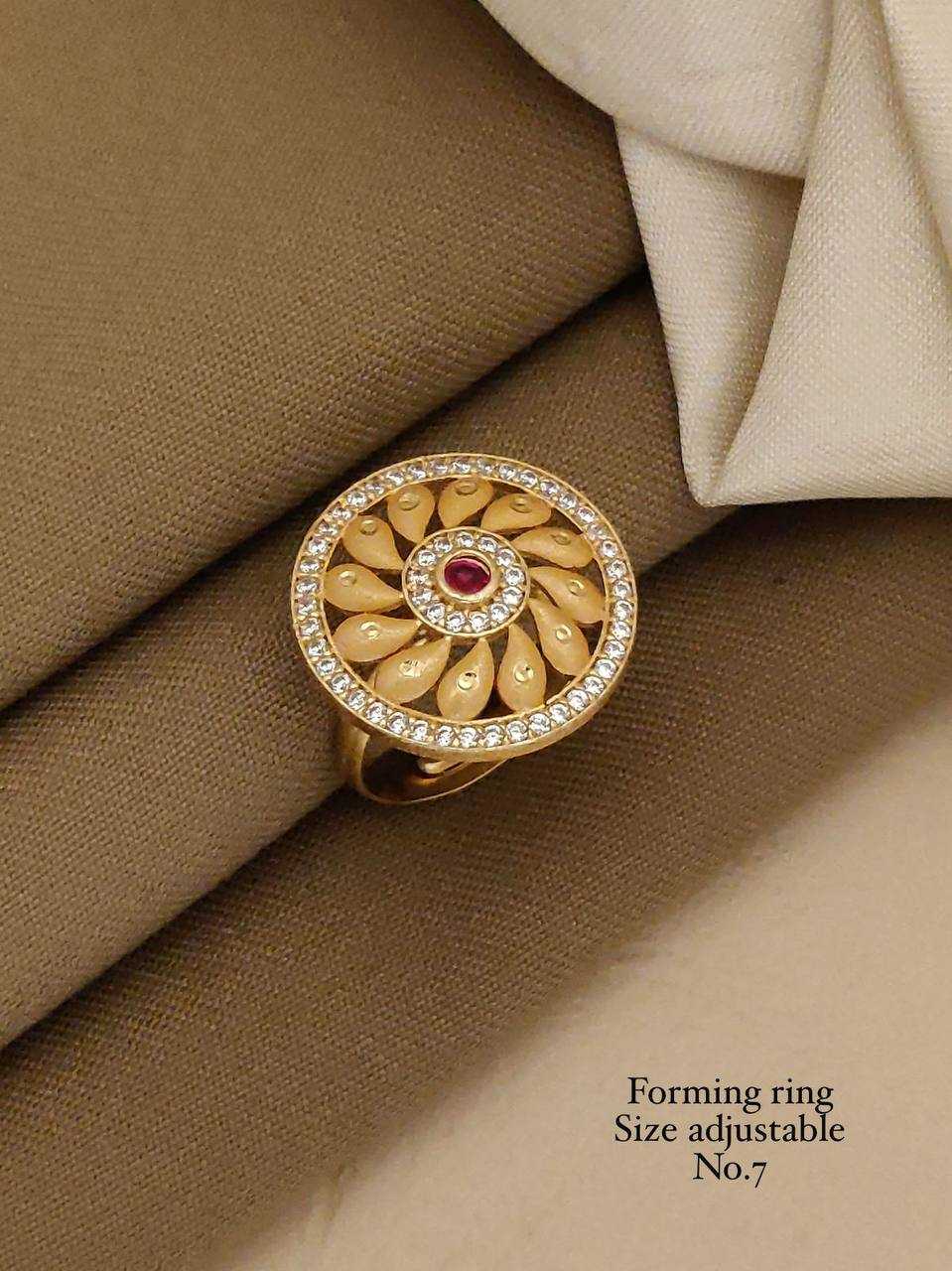 YNF Wholesale Brass Oxidized Rings  | Surat Manufacturer