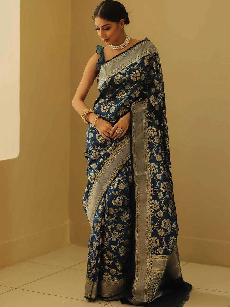 YNF Wholesale Lichi Silk Banarasi Silk Sarees  | Surat Manufacturer