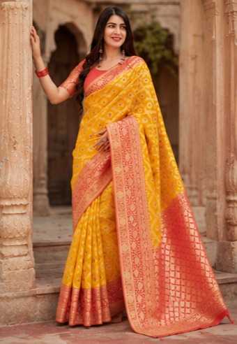 YNF Wholesale Lichi Silk Fancy Sarees  | Surat Manufacturer