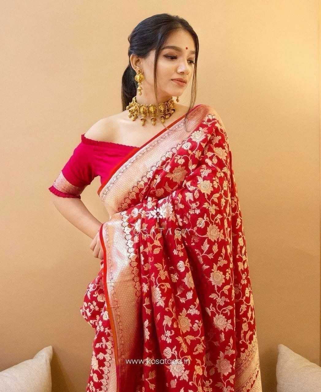 YNF Wholesale Lichi Silk Banarasi Silk Sarees  | Surat Manufacturer