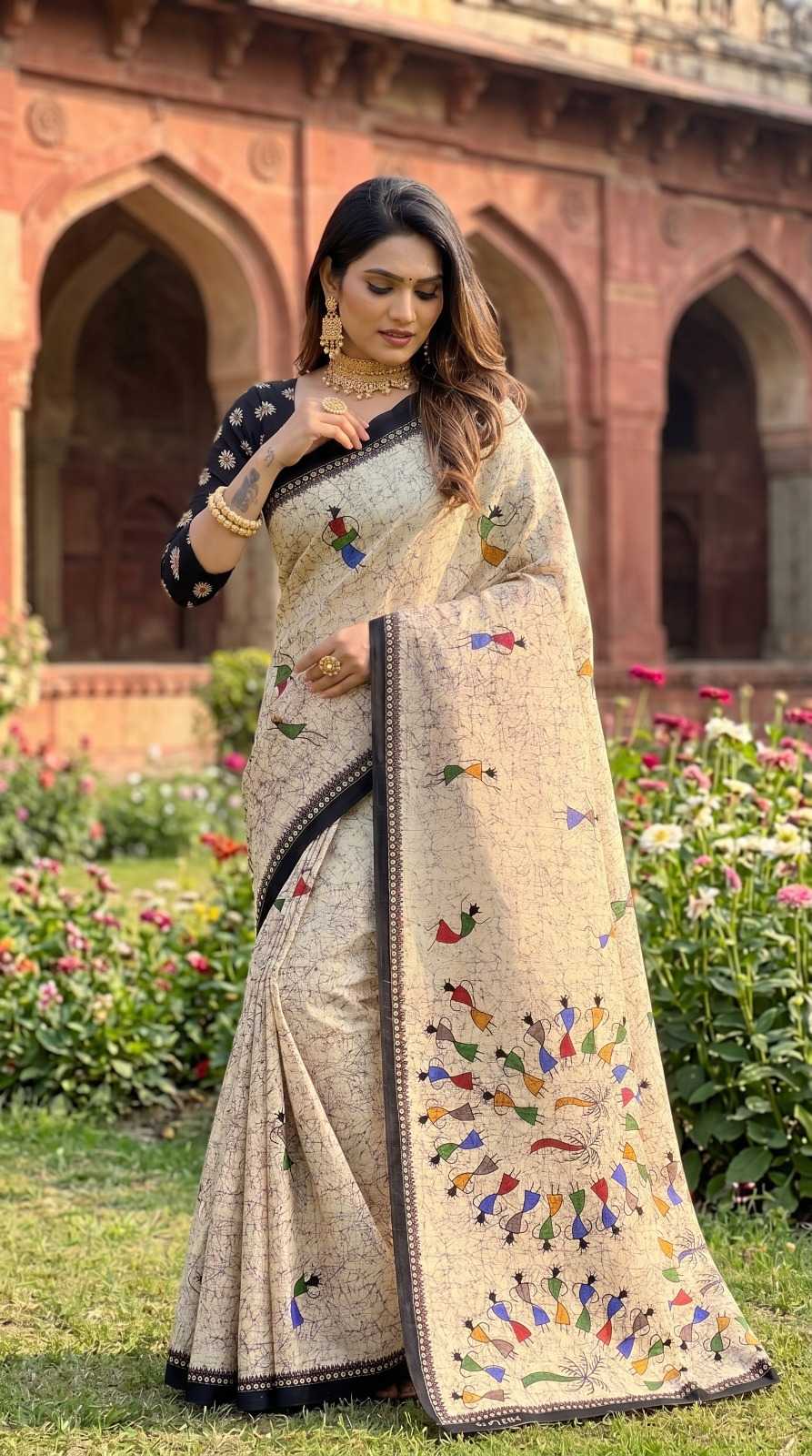 YNF Wholesale Cotton Printed Sarees  | Surat Manufacturer