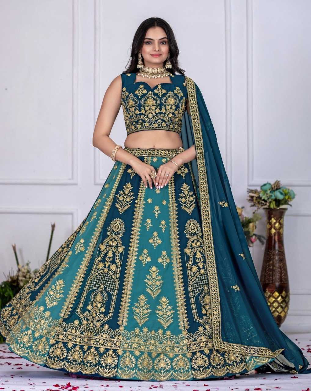 YNF Wholesale Faux Georgette Fancy Lehenga KESH173 1116 | Surat Manufacturer