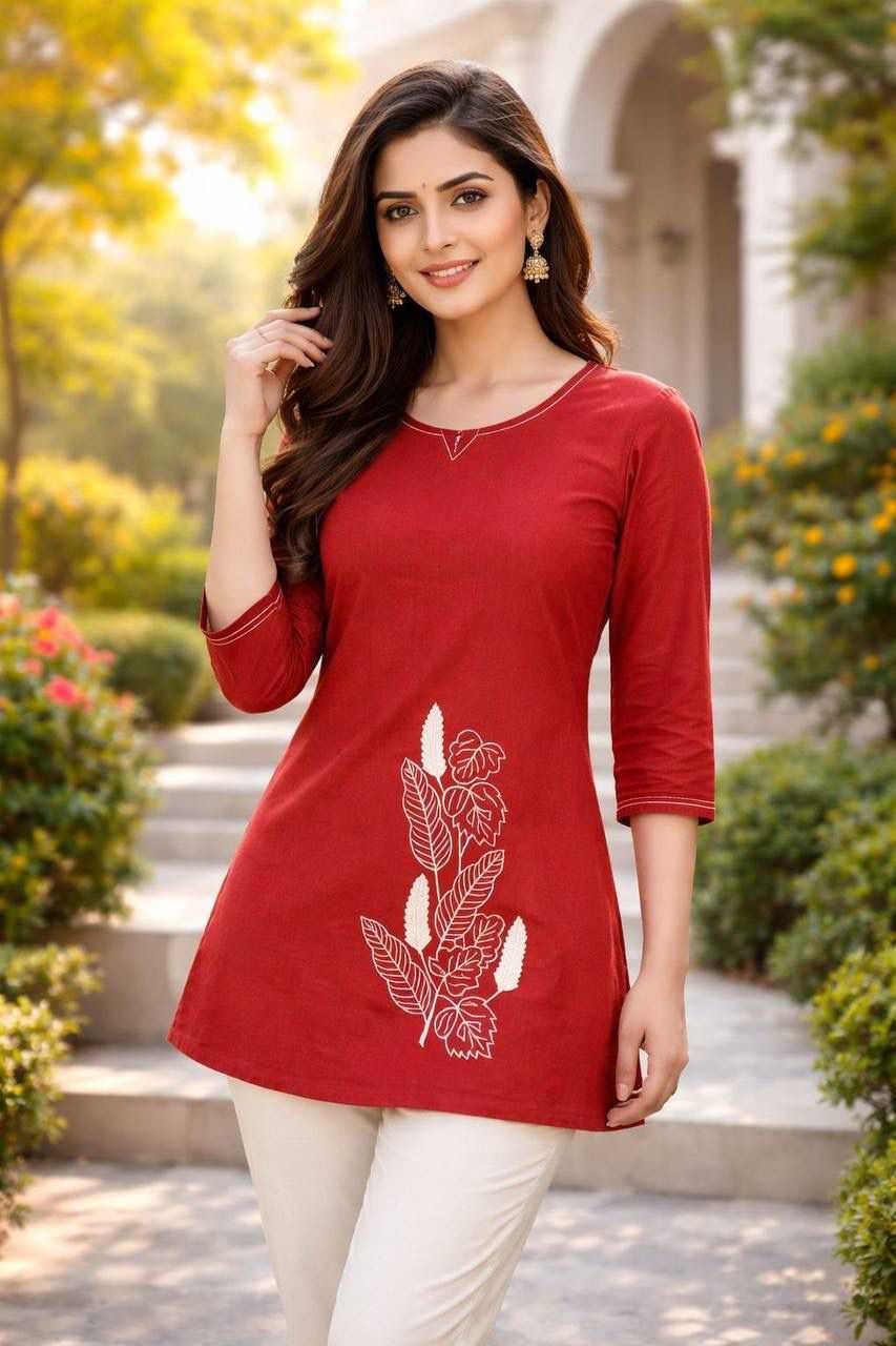 YNF Wholesale Cotton Short Kurtis  | Surat Manufacturer