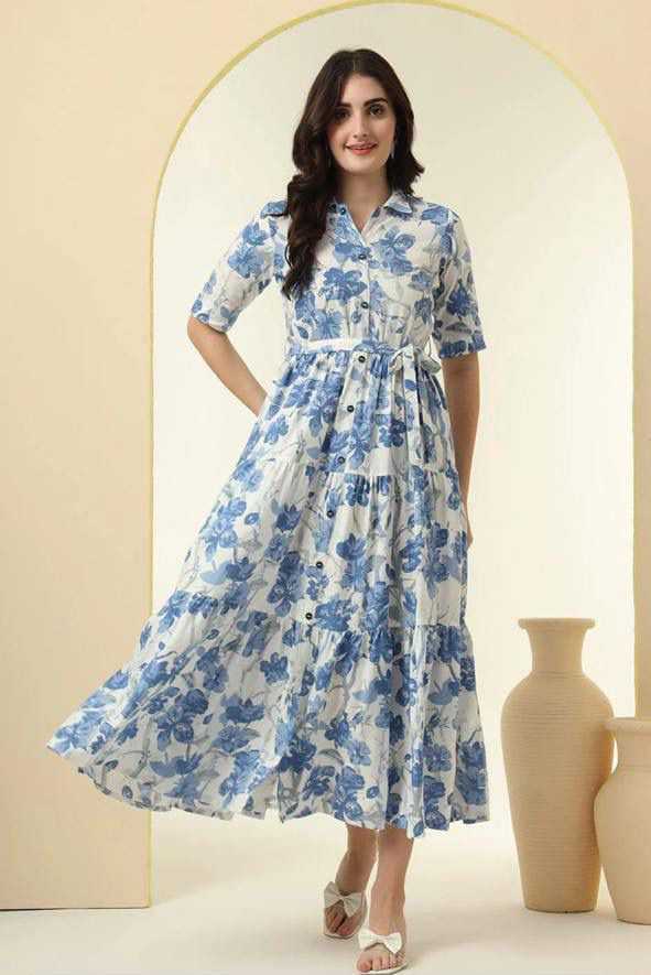 YNF Wholesale Pure Rayon Printed Kurtis  | Surat Manufacturer