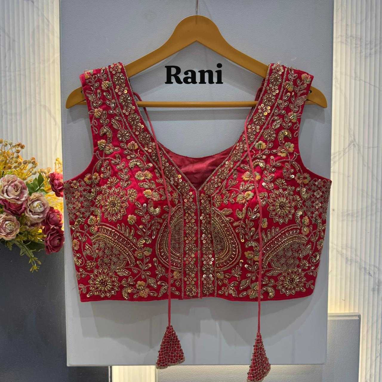 YNF Wholesale Pure Silk V-Neck Blouses  | Surat Manufacturer