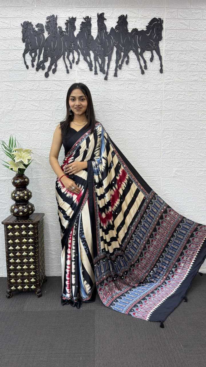 YNF Wholesale Japan Sartin Brocade Sarees  | Surat Manufacturer