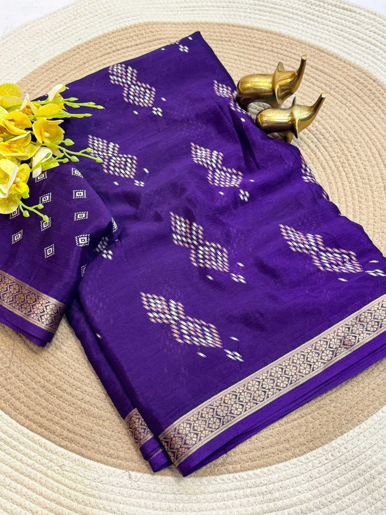 YNF Wholesale Chinon Silk Traditional Silk Sarees  | Surat Manufacturer
