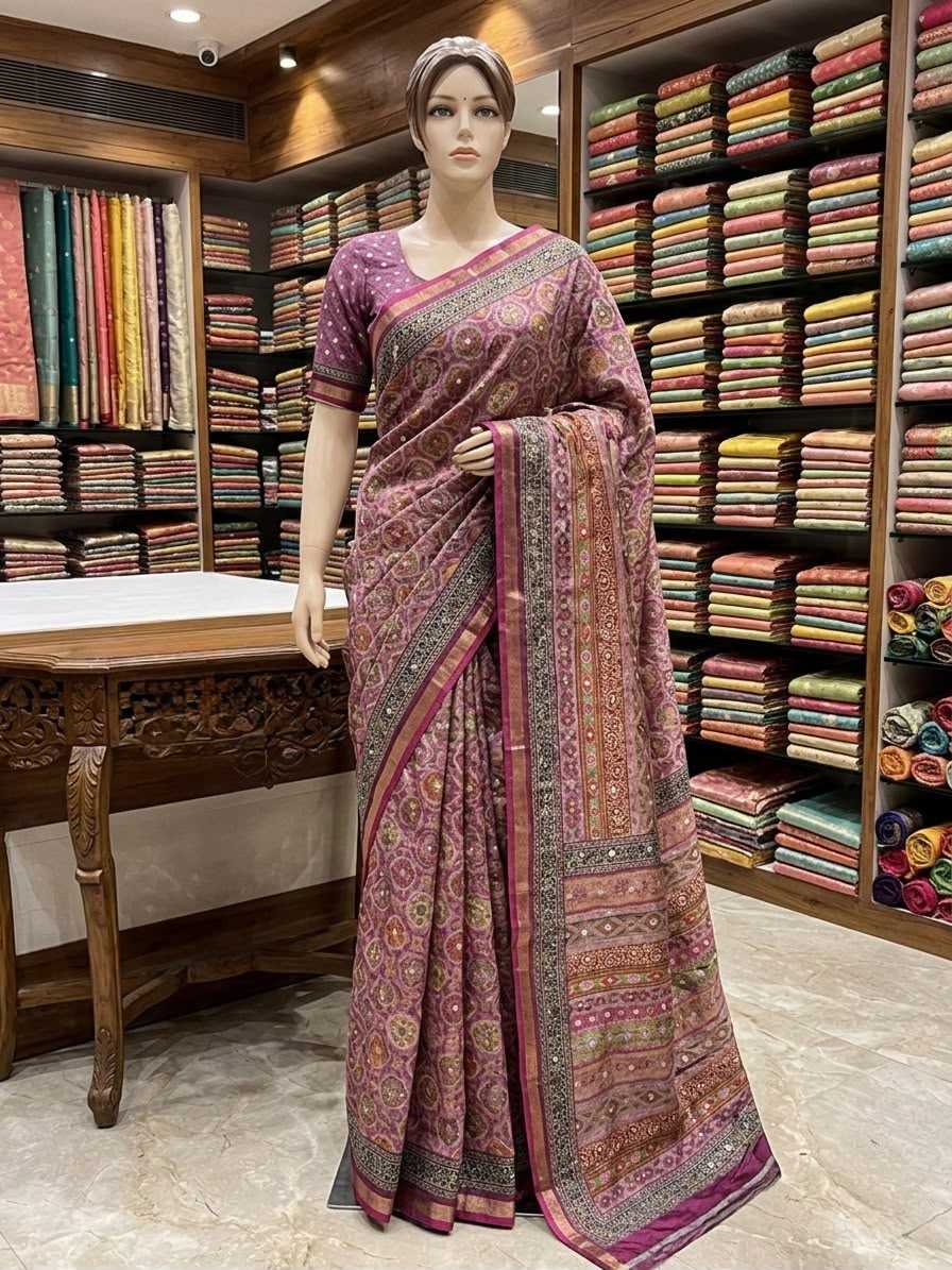 YNF Wholesale Silk Brocade Sarees  | Surat Manufacturer