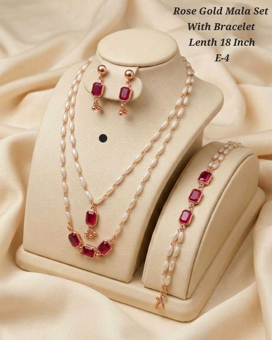 YNF Wholesale AD Diamond Fancy Mala Necklaces  | Surat Manufacturer