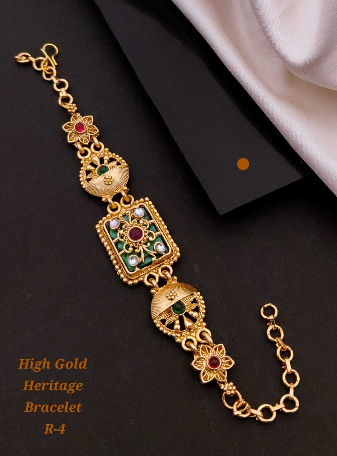 YNF Wholesale Brass Brass Gold Bracelets  | Surat Manufacturer