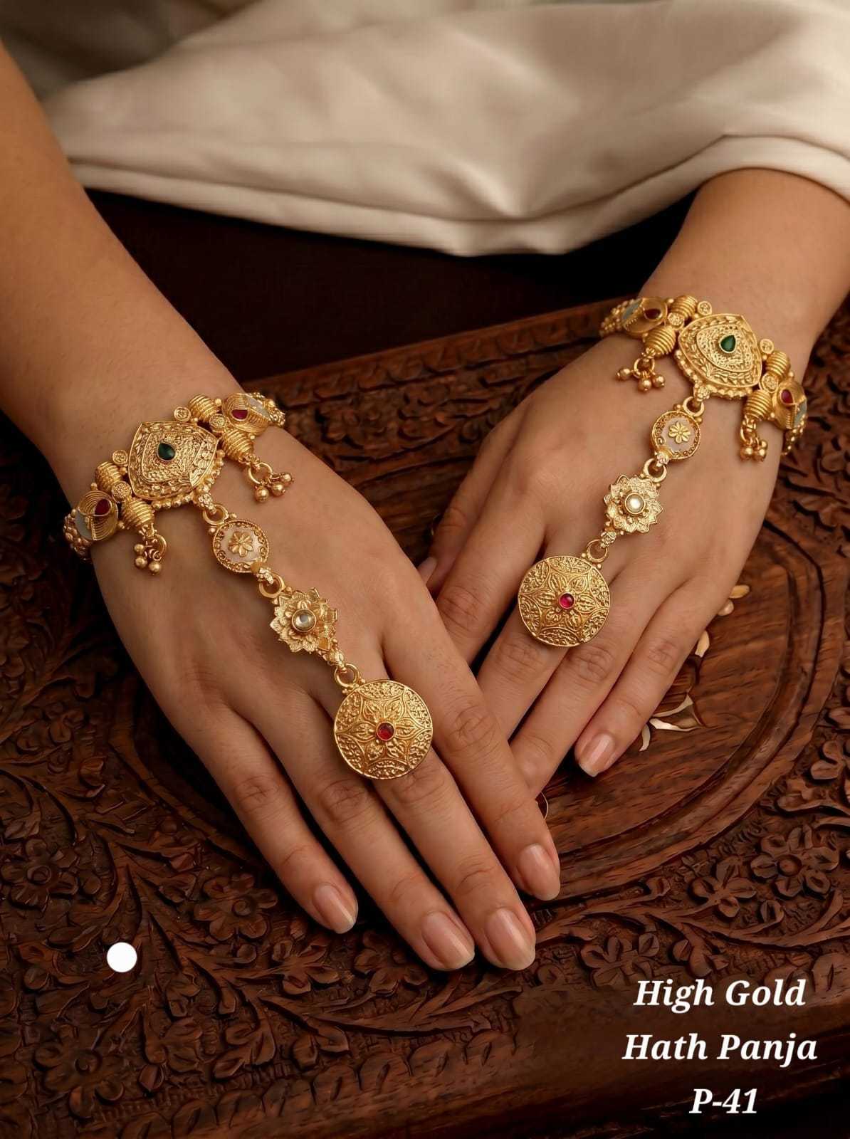 YNF Wholesale Brass Brass Gold Bracelets  | Surat Manufacturer