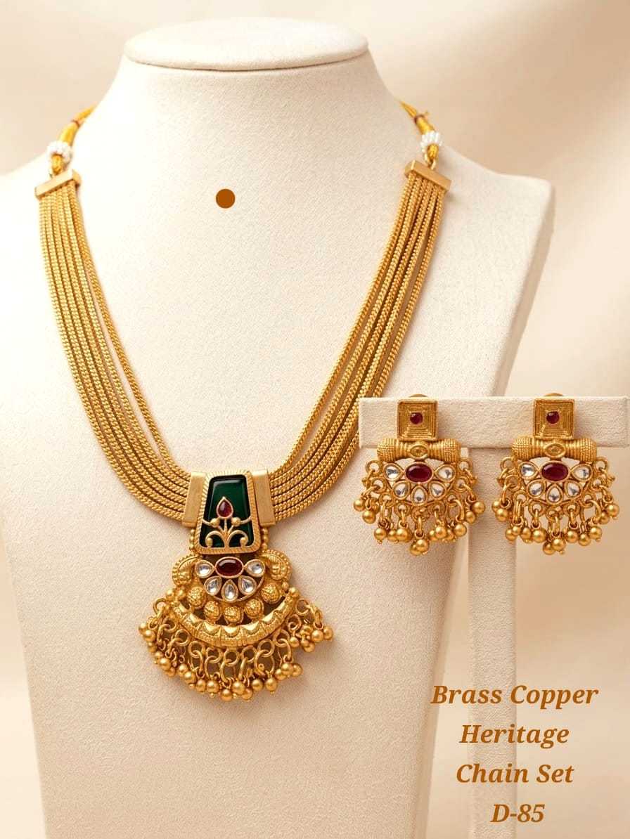 YNF Wholesale Brass Choker Necklaces  | Surat Manufacturer