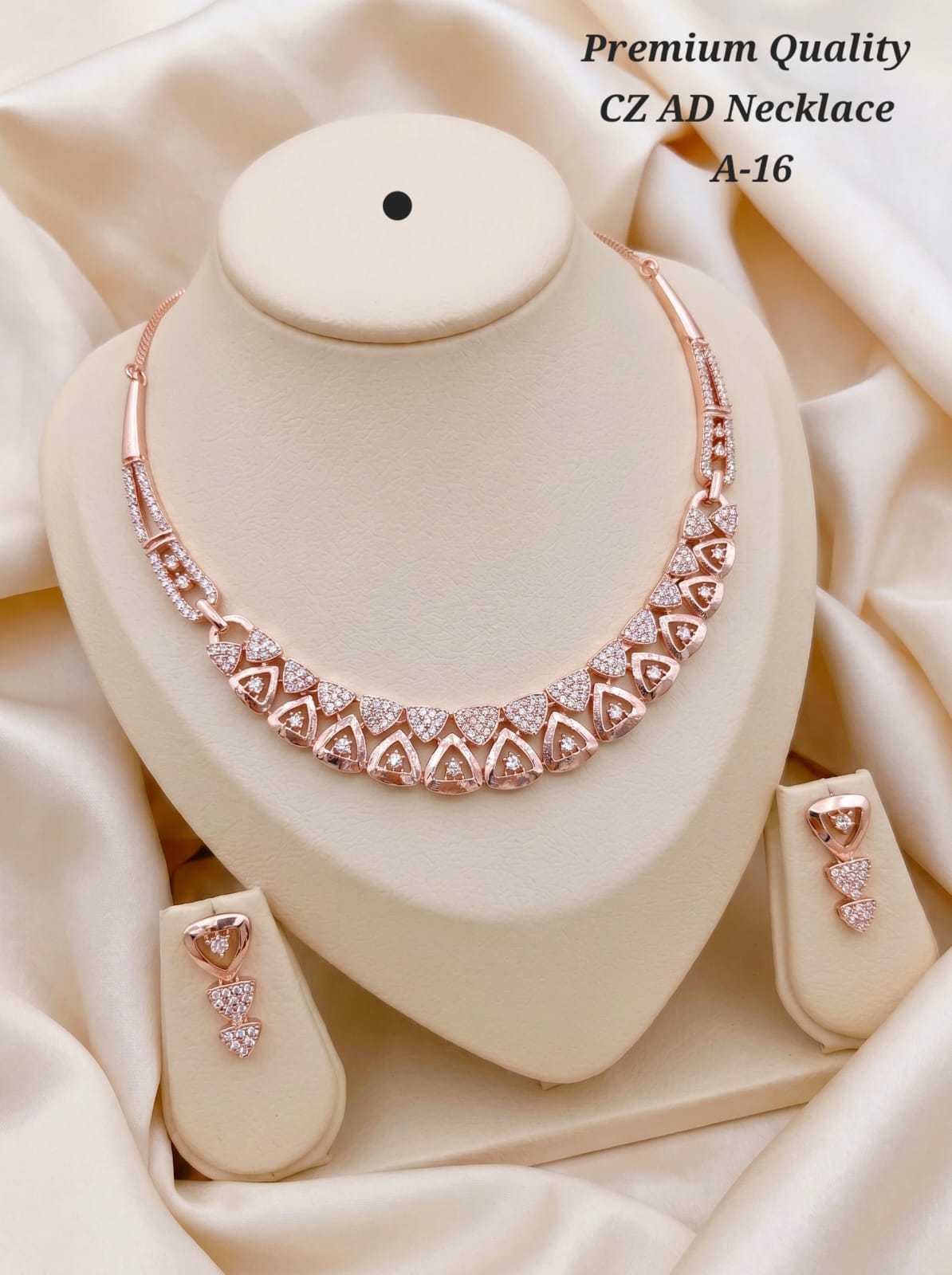 YNF Wholesale Brass Necklaces Set  | Surat Manufacturer
