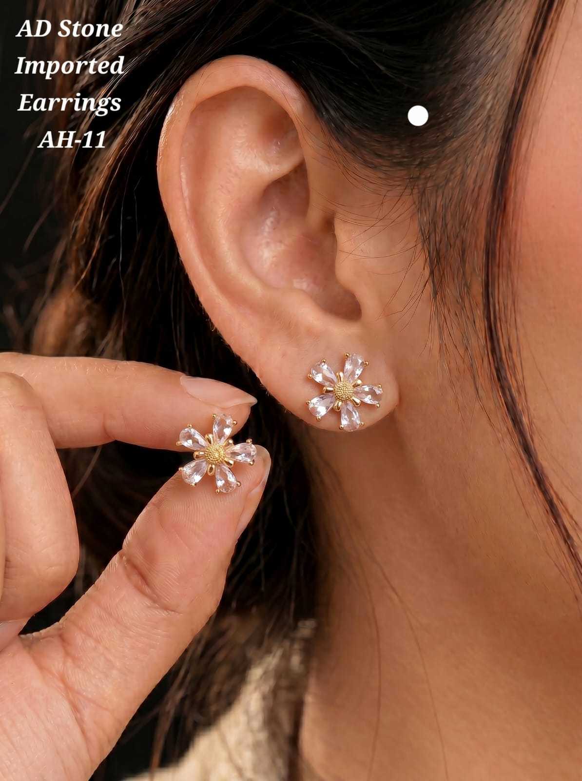 YNF Wholesale Fancy Stud Earrings  | Surat Manufacturer