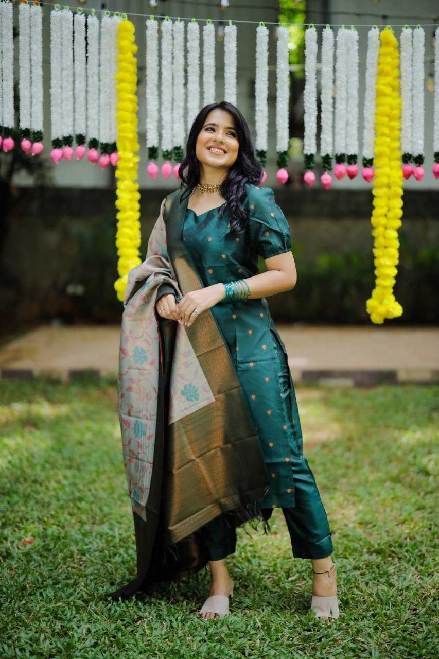 YNF Wholesale Jacquard Party Wear Kurtis  | Surat Manufacturer