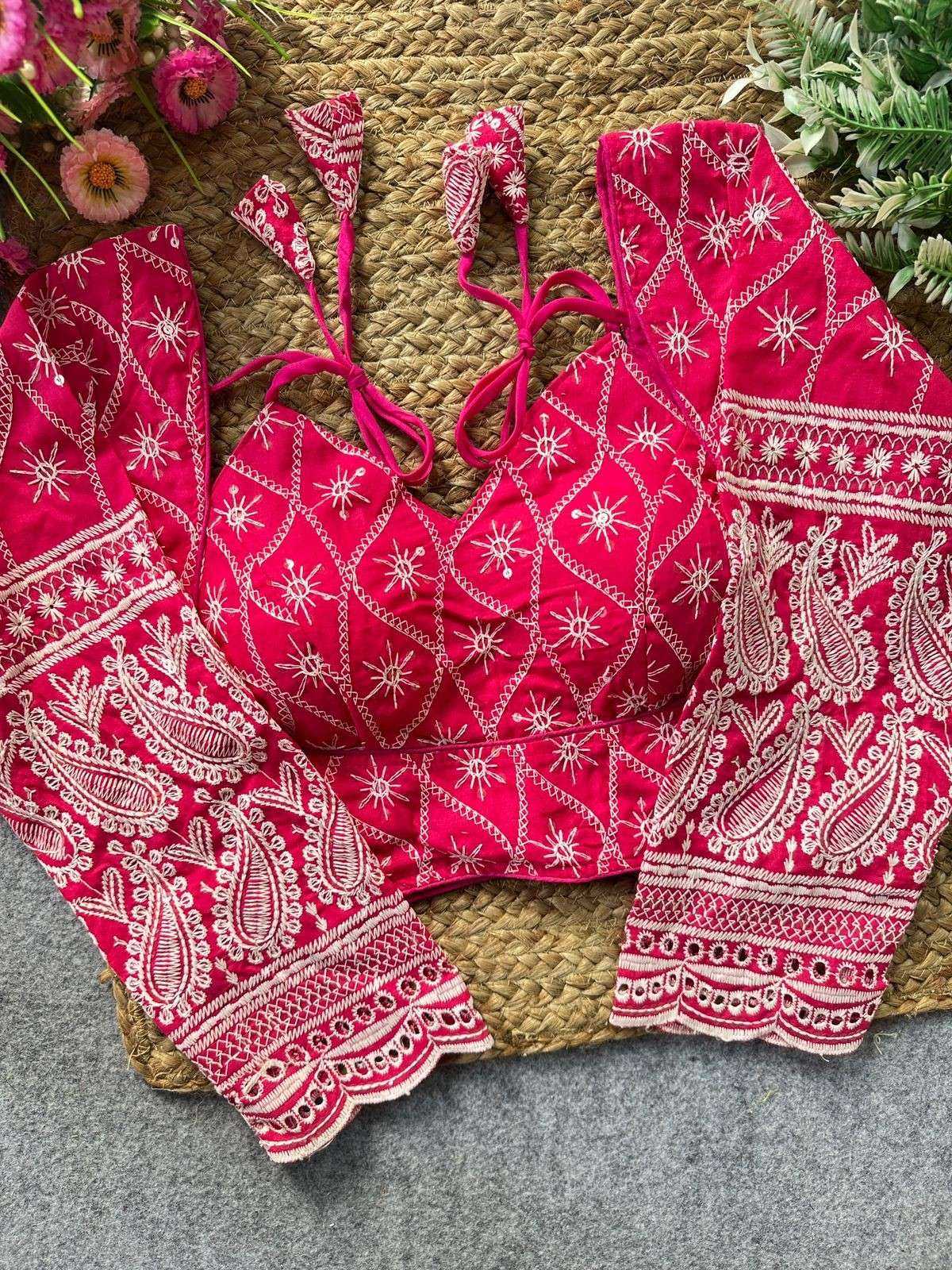 YNF Wholesale Soft Silk Blouse  | Surat Manufacturer
