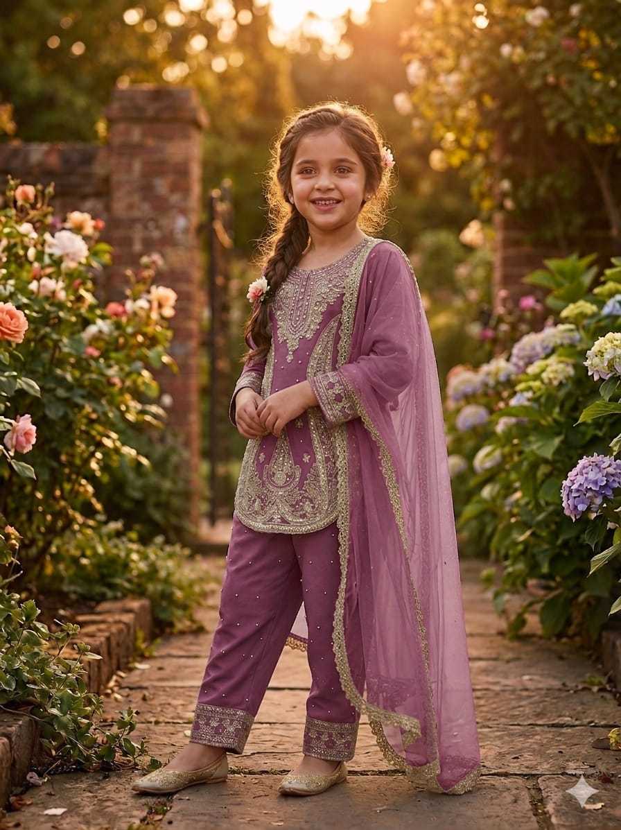 YNF Wholesale Georgette Girls Kurti  | Surat Manufacturer