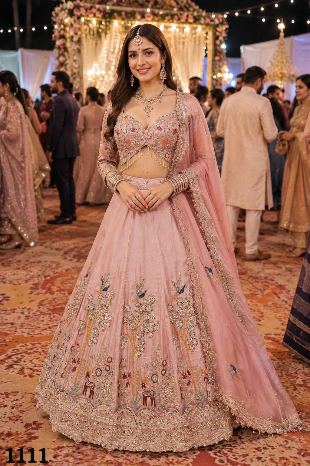 YNF Wholesale Satin Fancy Lehenga  | Surat Manufacturer