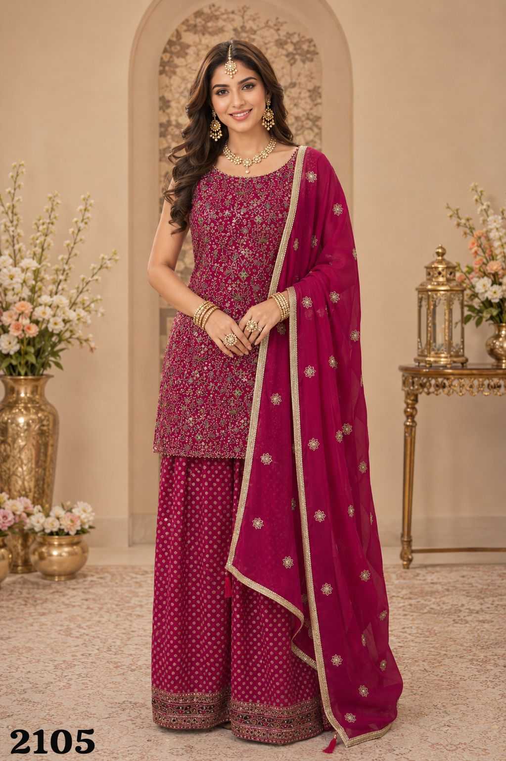 YNF Wholesale Georgette Ladies Suits  | Surat Manufacturer