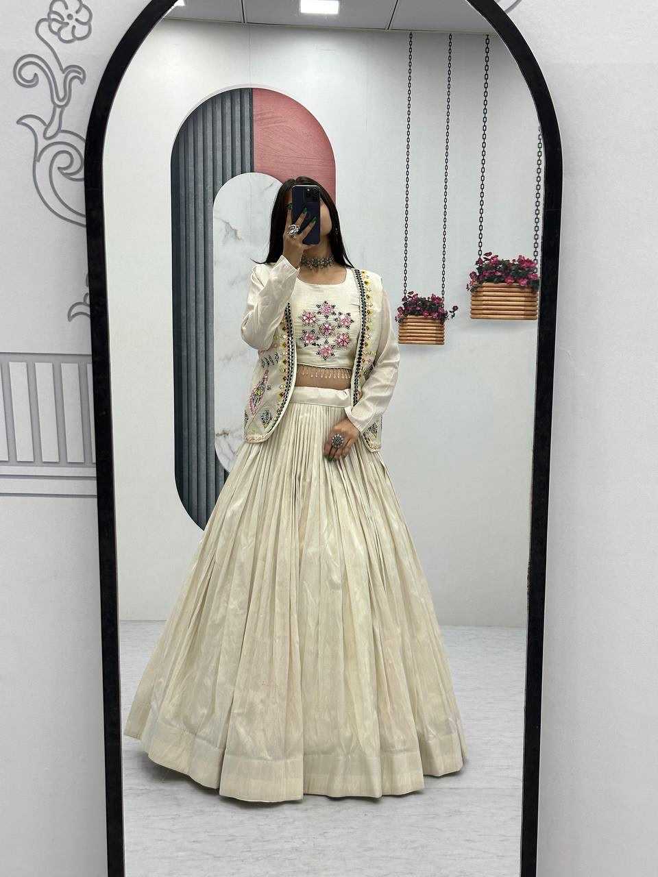YNF Wholesale Tissue Designer Lehenga  | Surat Manufacturer