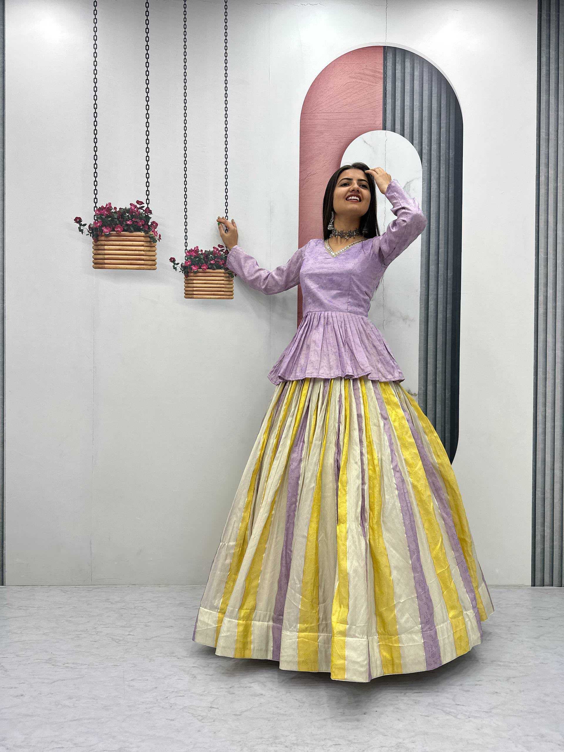 YNF Wholesale Jacquard Designer Lehenga  | Surat Manufacturer