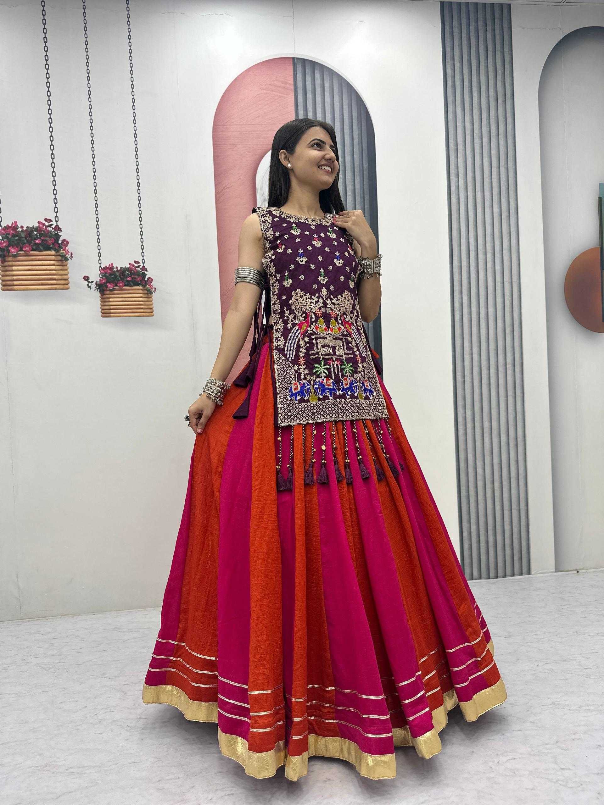 YNF Wholesale Vichitra Silk Traditional Lehenga  | Surat Manufacturer