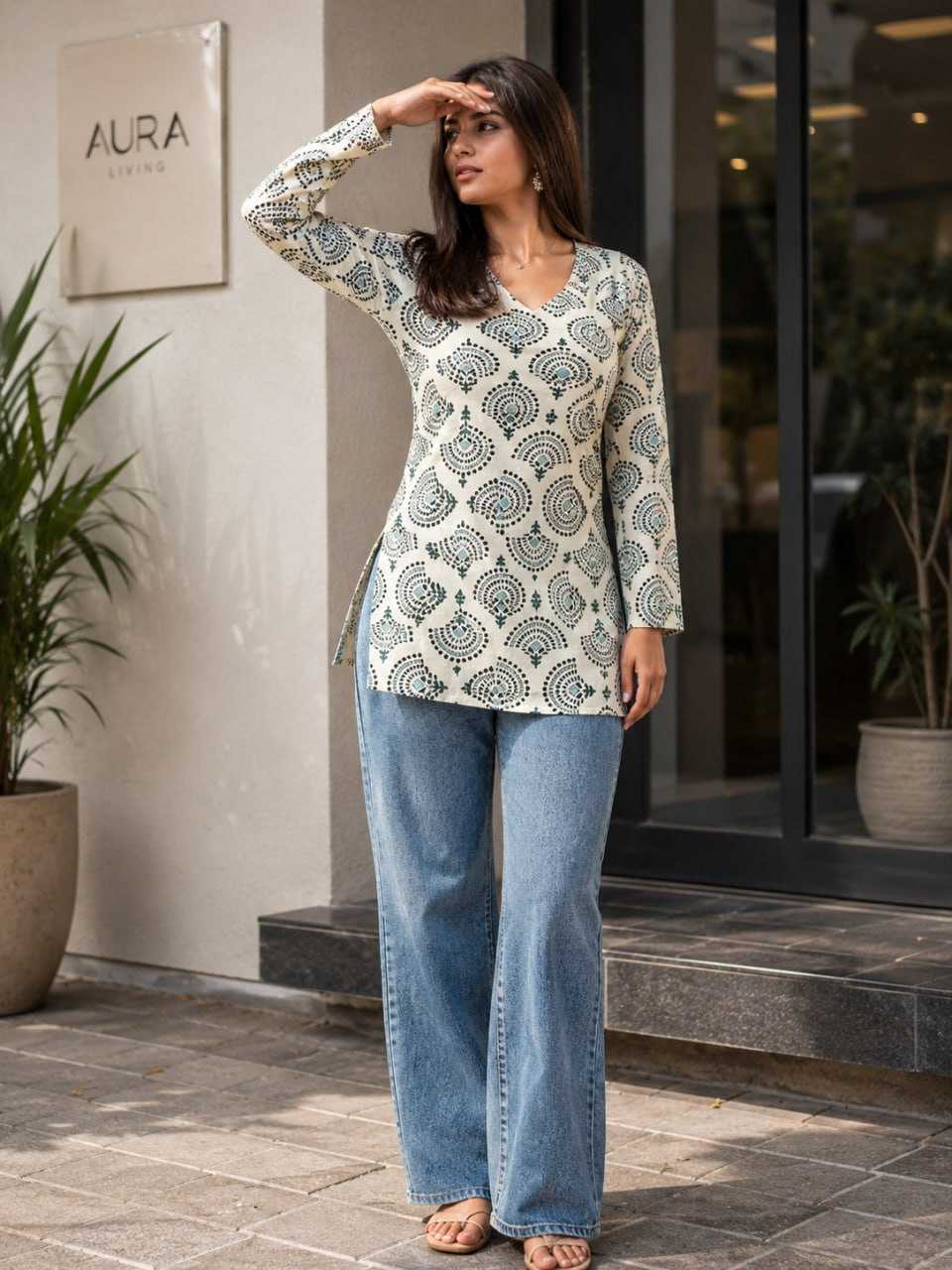 YNF Wholesale Cotton Short Kurtis  | Surat Manufacturer