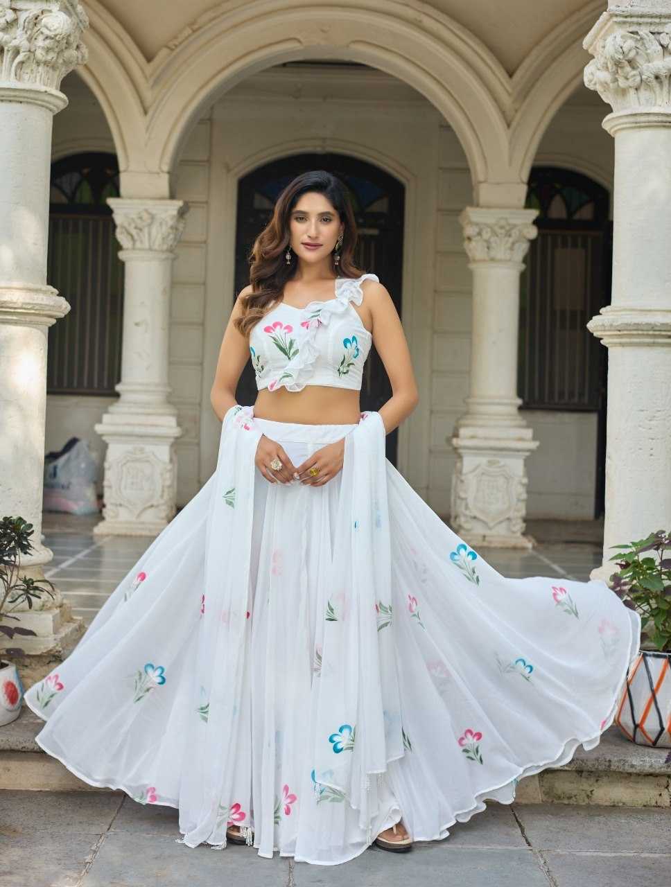 YNF Wholesale Georgette Fancy Lehenga KESH522 KR : 104 | Surat Manufacturer