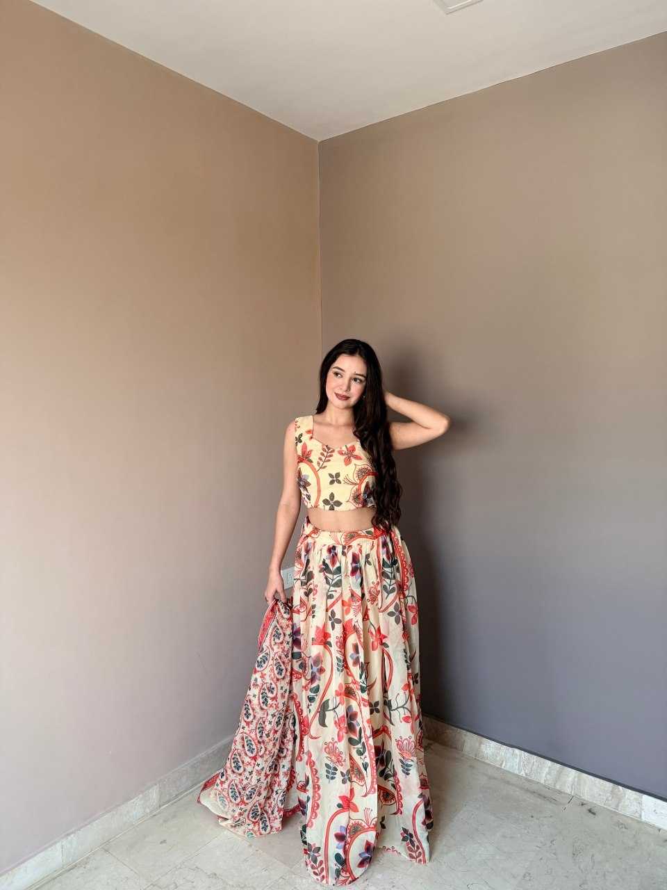 YNF Wholesale Organza Fancy Lehenga KESH522 KR : 114 | Surat Manufacturer