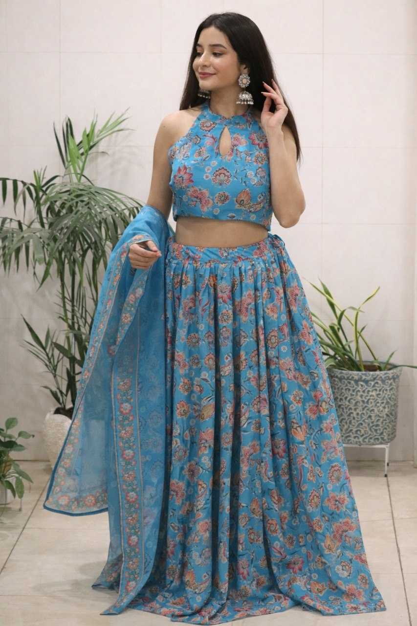 YNF Wholesale Organza Fancy Lehenga  | Surat Manufacturer