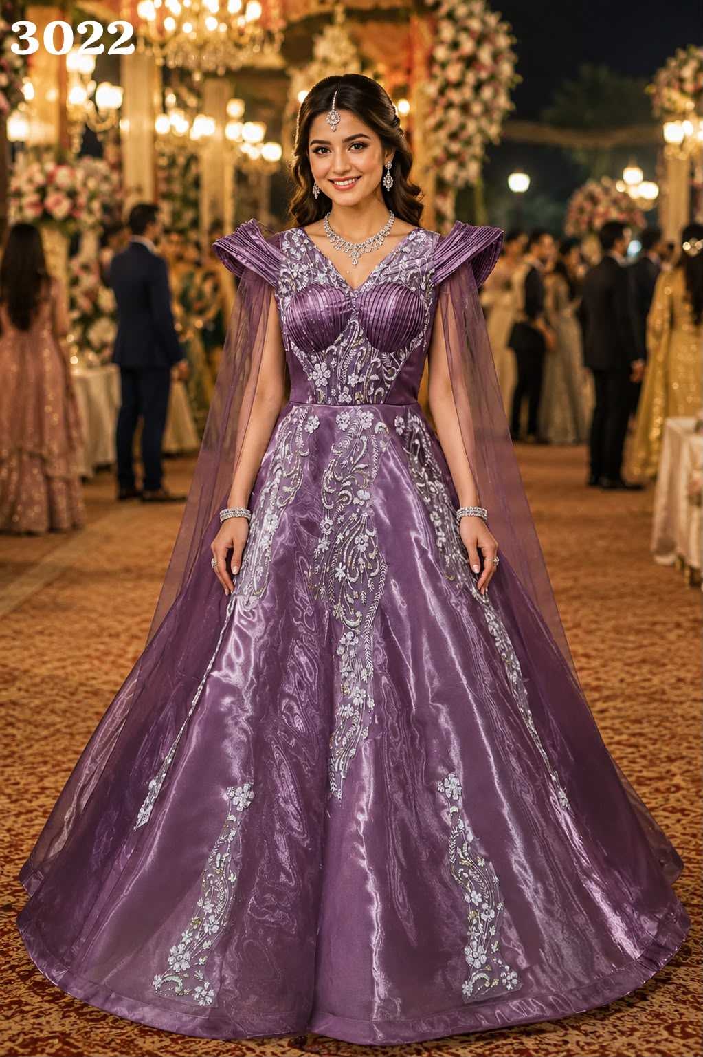 YNF Wholesale Jimmy Choo Designer Gowns  | Surat Manufacturer